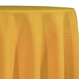 1pc - Premium Poly (Poplin) Table Linen 90"x156" Banquet - Gold 1327
