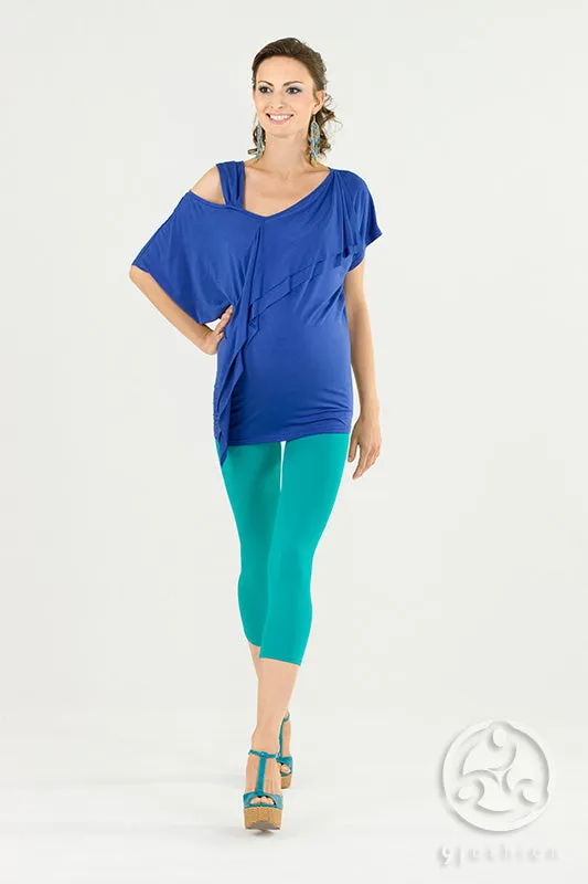 Andrea Maternity Top 9Fashion Coral