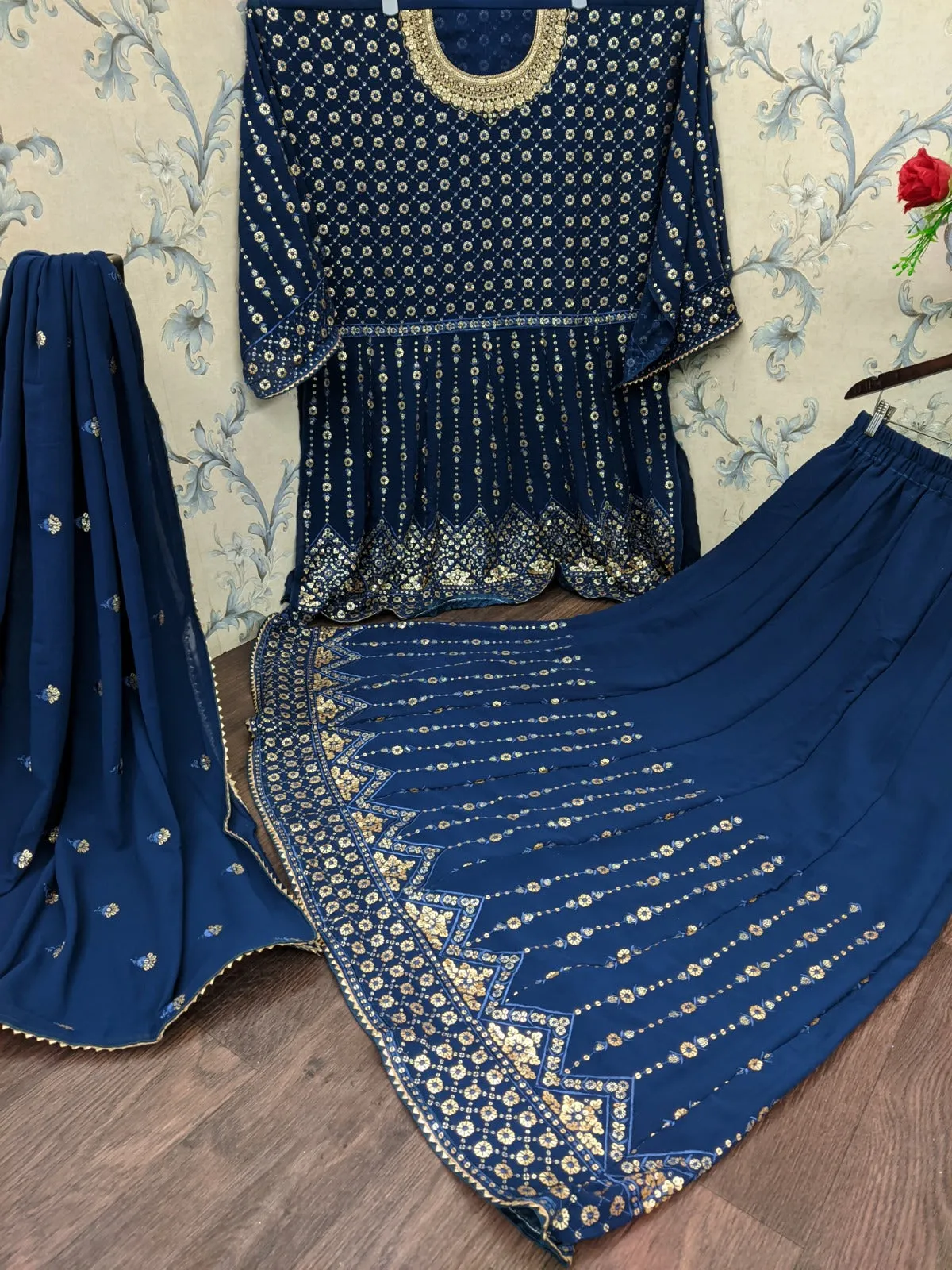 Heavy Naira Premium Lehenga Party Wear Dress - Buy Now