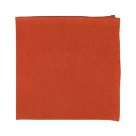Tangerine Pocket Square